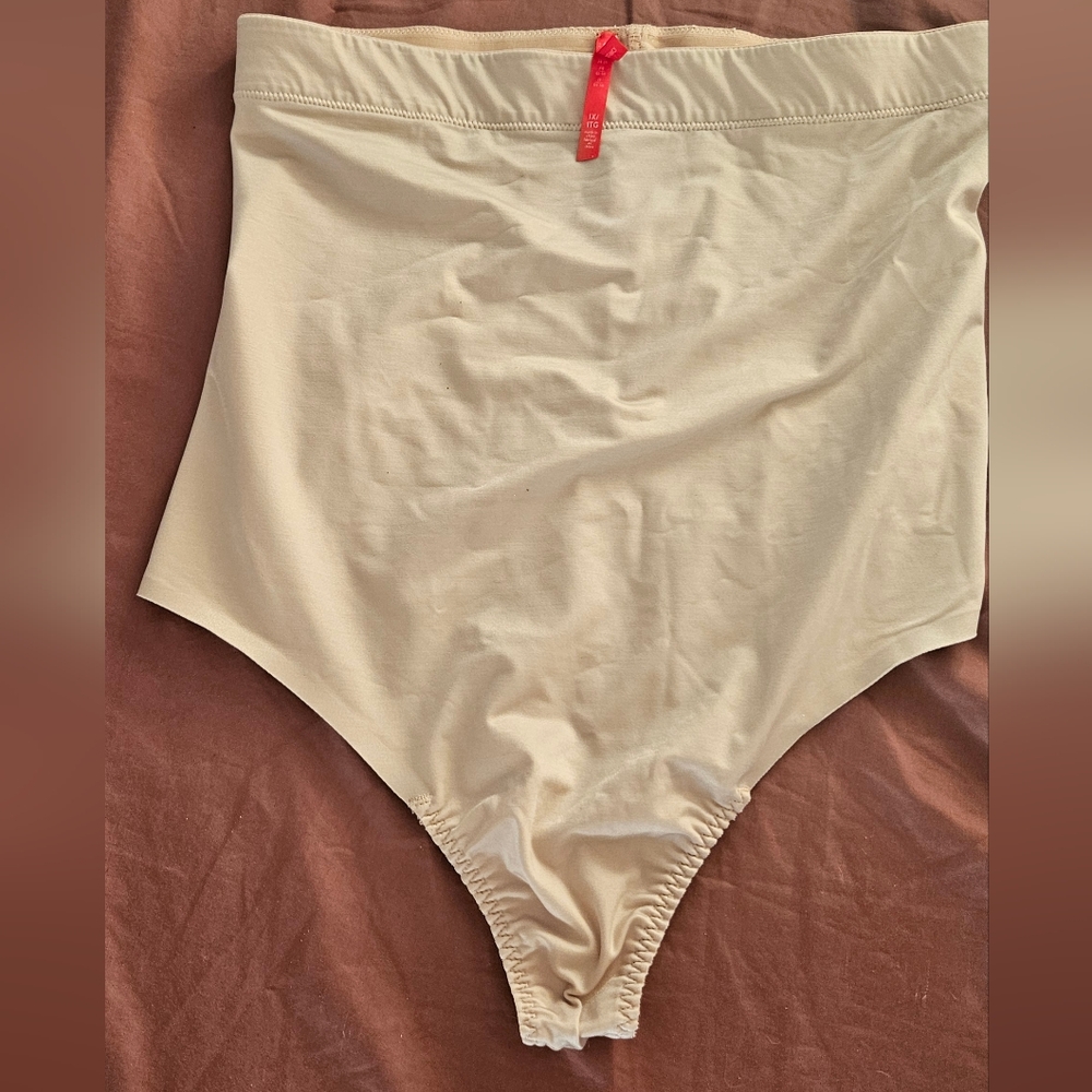 Spanx shape nude beige High-Waisted thong